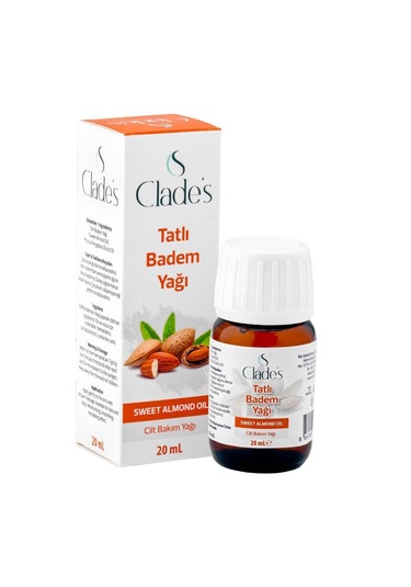 Clade's Tatlı Badem Yağı 20 Ml
