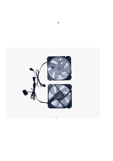 Gameforce Middle 4x120mm Kumandasız Rgb Işıklı Sessiz Kasa Fanı