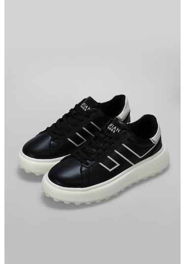 Lufian Harold Erkek Sneaker Ayakkabı Siyah Siyah 111230269100100 Siyah