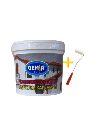 Gemsa Fiore Gren Su Bazlı Silikonlu Dış Cephe Kaplaması 20 Kg