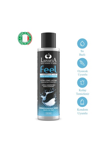 İntimateline Luxuria Feel Aqua 150 Ml Kayganlaştırıcı Jel