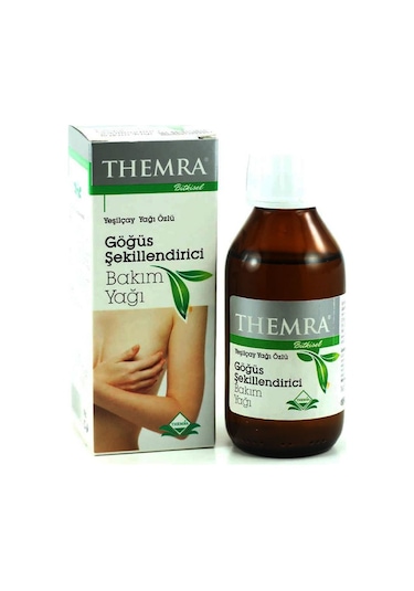 Themra Doğal Bitkisel Göğüs Şekillendirici Bakım Yağı 100 ML