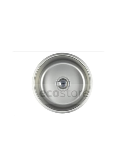 Ege Lux Yuvarlak Dekorlu Çelik Eviye K-38 304 Kalite Paslanmaz