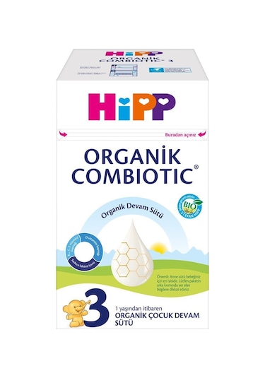 Hipp 3 Organik Combiotic Bebek Sütü 800 Gr-39773