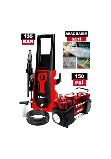 Germany Style 180WPS RDX 135 Bar Yüksek Basınçlı Yıkama Makinesi