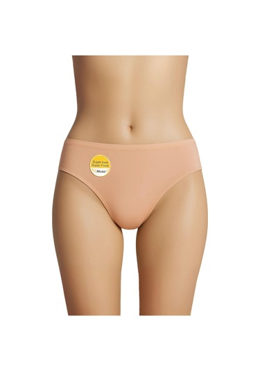 Bato Transparan Lastik Mıcro Modal Külot Kadın 2469 Beyaz