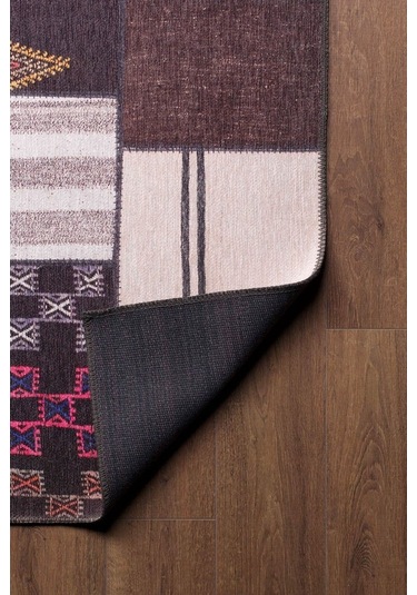 Jazz Patchwork Desenli Dokuma Taban Dekoratif Renkli Halı (Al 45)