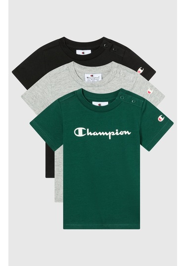 Champıon Bebek 3 Lü T-shırt 307329-em021 Çok Renkli