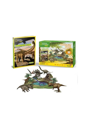 Cubic Fun 3D Puzzle Dinozor Parkı 0973