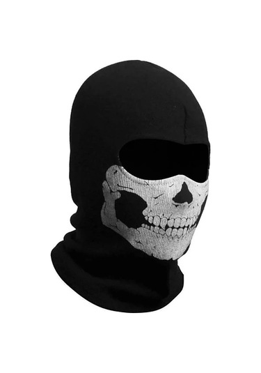 /hh/hayalet Maskesi Kafatası Balaklava Mw2 İskelet Kostümü Tam Baş Kayak Snood Maskesi Bisiklet Kaykay Motosiklet Snowboard Açık Hava Sporları İçin Rüzgar Geçirmez Örgü Diğer