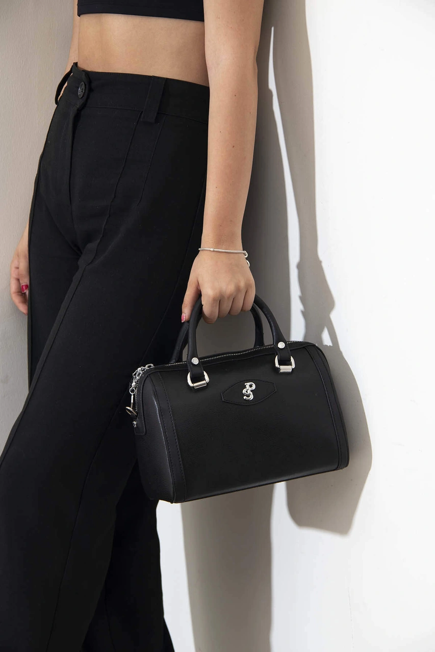 Silver Polo Kadın El Ve Çapraz Çanta 1091 Siyah