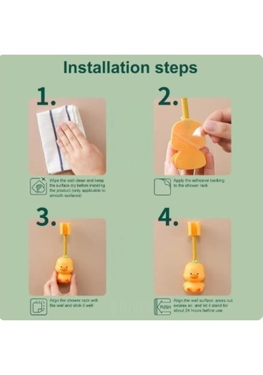 Banyo Keyfi İçin Hayvan Figürlü Duş Başlığı Tutucu Diğer