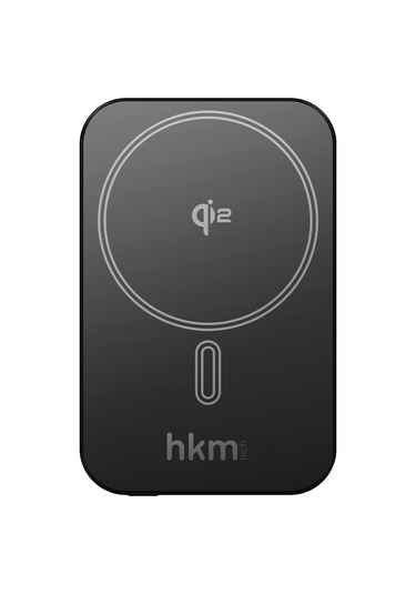 Mag Q-Elite Wireless 5.000 Mah 20W Qi2 Magsafe Uyumlu Manyetik Kablosuz Ince Powerbank Siyah