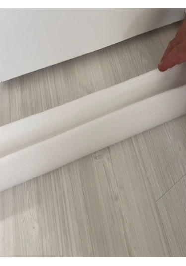 25 Adet Beyaz Geçmeli Kapı Altı İzolasyon Süngeri