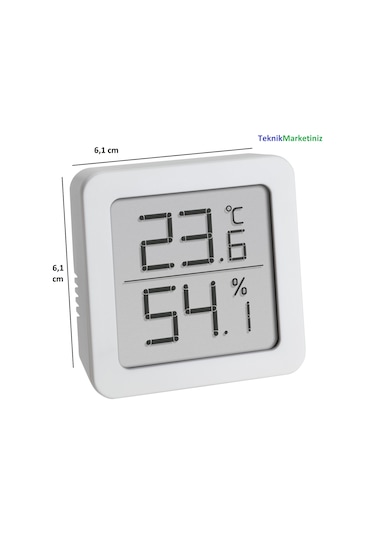 Tfa Dostmann Dijital Ortam. Oda Sıcaklık ve Nem Ölçer.termo-higro N11.245
