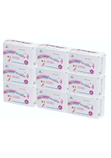 Airiz 30lu Günlük 9 Paket Hijyenik Kadın Pedi 9 Paket 270 Adet