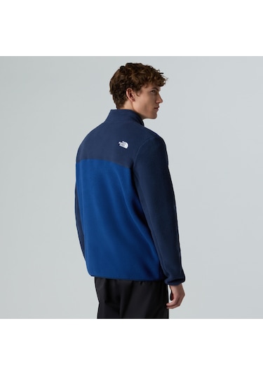 The North Face M Yumiori Full Zip Erkek Polar Mont-30508 Koyu Mavi