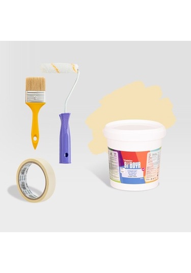 Bi Boya Yazlık Yenileme Seti Ahşap Ve Metal Boyası 0.75 L Hanımeli