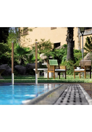 Astral Pool Elegance Ahşap Saplı 4 Basamak Havuz Merdiveni