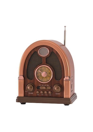 Torima D-58 Nostalji Radyo Kablosuz Bluetooth Hoparlör
