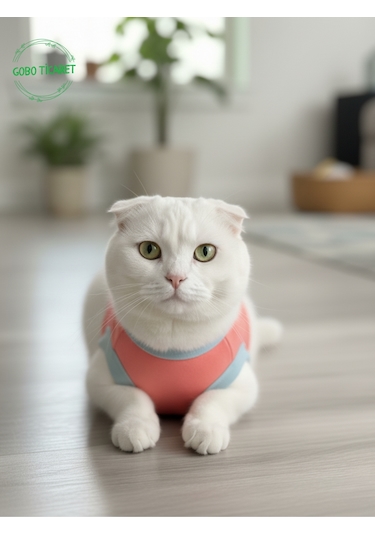 Gobo Yumuşacık Şeker Pembe Kedi Ve Köpek Kıyafeti Elbisesi Siyah Köpek Baskılı Tshirt - Xs, S, M, L Beden