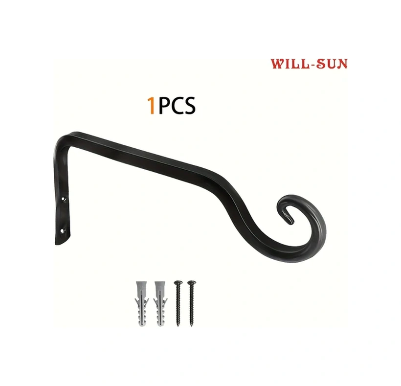 Gateesat 4 Adet Beyaz İskandinav Tarzı Metal Askılı Kuş Yemliği Ve Saksı Askısı