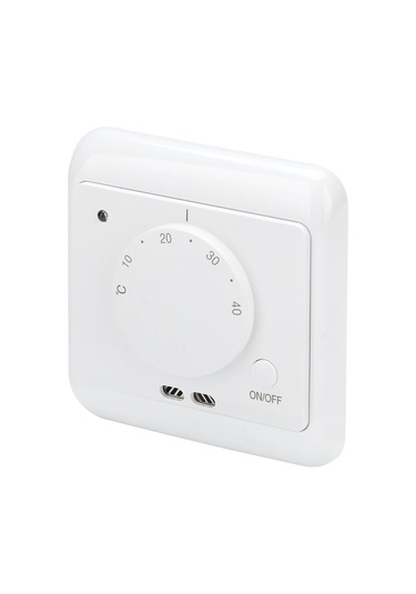 Yaozixa Duvar Tipi Mekanik Isıtma Termostati, 5-40 C Sıcaklık Kontrolü, 230v 16a, Ip20 Koruma, Otel/hastane Uygulamaları