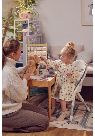 Kinderkraft Dınnly 2in1 Çocuk Mama Sandalyesi Katlanabilir