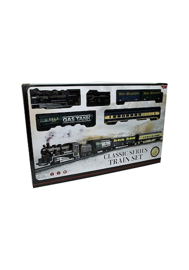 Vardem Işıklı ve Sesli Classic Tren 33 Parça Var-FF-1601C