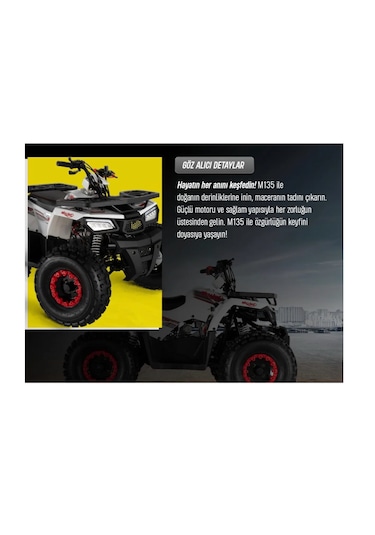 Skyjet M135 125 CC Off-Road Atv