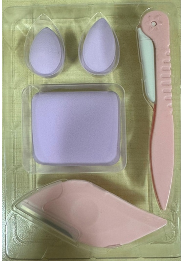 Fontenay 310 Renkli Makyaj Sünger Seti 5'li