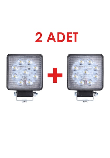Bsp Parts Forklift İş Makinesi Off Road İçin Led Lamba Çift 9'lu