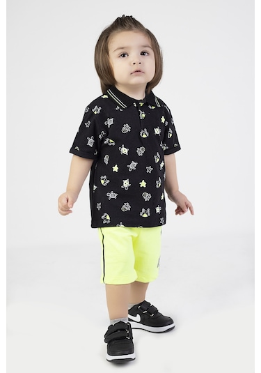 Erkek Bebek Üst Yazlık Basic Alt-üst Takım 6-24 Ay 001