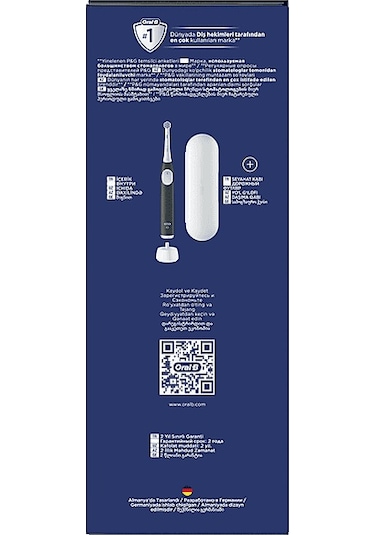 Oral B Io 2 Serisi Şarjlı Diş Fırçası Yeşil + Seyahat Kabı