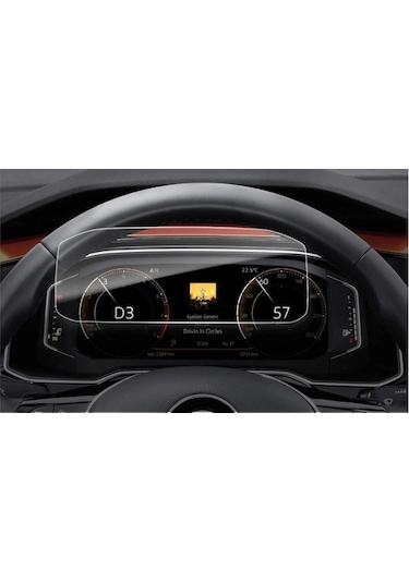 Volkswagen Polo Dijital Gösterge Panel Nano Koruyucu