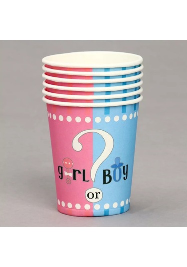 Love Land Cinsiyet Partisi İçin Tek Kullanımlık Parti Tabakları Seti 6 Kişilik 177194399 Diğer