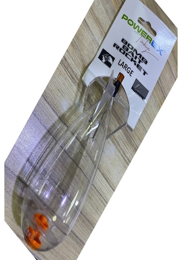 Büyük Boy Şeffaf Oval Model Yemleme Roketi