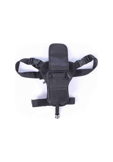 Tactical Siyah Özel Bölmeli Silah Taşıma Bel Ve Bacak Çantası Siyah