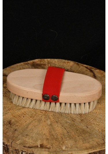 Şık Kalıp Doğal At Kılı Fırça ve Lifli Sabun 3'lü Set