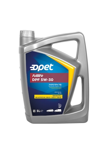 Opet Fulllife 5W/30 Sentetik DPF Motor Yağı 5 L