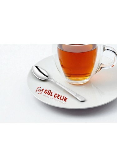 12 Kişilik Çay Kaşığı Alvina Model 304 Kalite 18/10 Paslanmaz Çelik 304 Paslanmaz Çelik