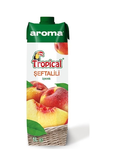 Aroma Tropikal Şeftali Nektarı 1 L