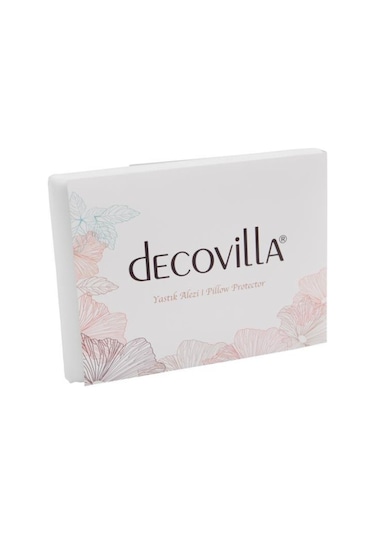 Decovilla Micro Flaplı Kapaklı Yastık Alezi Sıvı Geçirmez 50 x 70