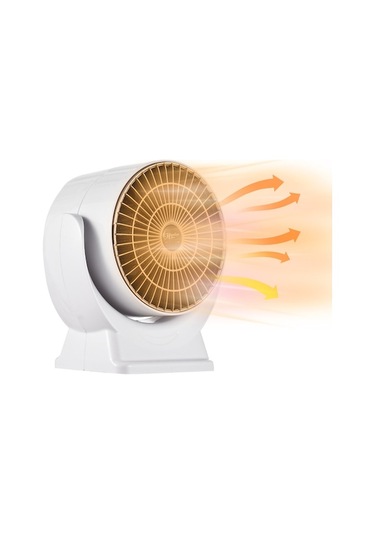 800w Hızlı Isıtıcı Fan - Ev Tipi Enerji Tasarruflu, 3 Saniyede Isınma, Sessiz Çalışma, Ayarlanabilir Açı