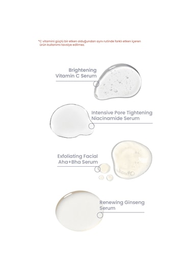 Cosmogenesis Labs Aydınlatıcı ve Bariyer Güçlendirici Temel Serum Seti