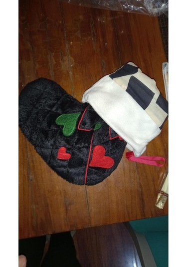 Yeniyıl Hediye Torbası Çorap 40x28