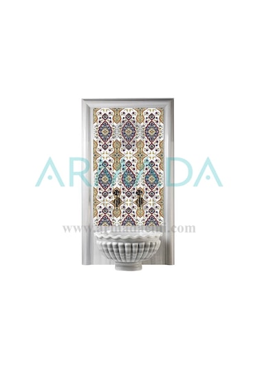 Armada Çini 60X100 CM Sp 79 Osmanlı Serigraf Türk Hamamı Pano