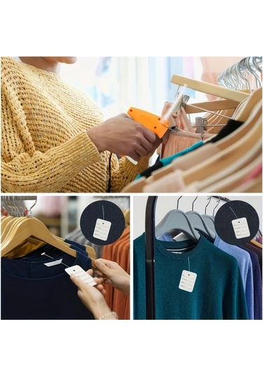 Willowhaven Tilwerich 2si1 Etiket Tabancası Seti 35mm 5000ad Barb Glue İğneli Ofis Ev Okul El İşi