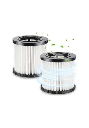 Leasetake Dewalt Vakum İçin 2 Adet Dcv5801h Dcv581h Islak Kuru Vakum Filtreleri, Dcv580h Hepa Yedek Filtre