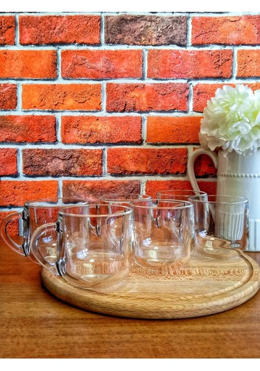 Osz Bardak 300ml Kâse Bardak Cam 6'lı 218327166 Beyaz